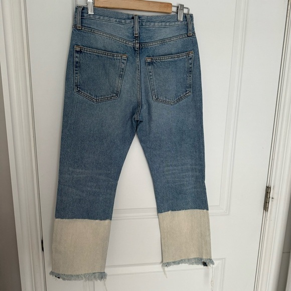 PORTS 1961 BLUE DENIM TWO TONE JEANS SIZE 25 - Picture 4 of 10